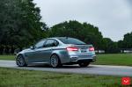 BMW M3 Sedan on Vossen Wheels (HF-2) 2019 года
